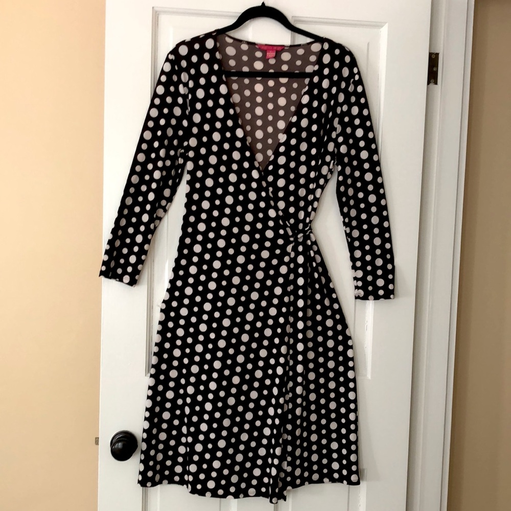 Wrap Dress - Polka Dots